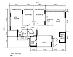 Blk 316D Waterway Cascadia (Punggol), HDB 5 Rooms #542308321